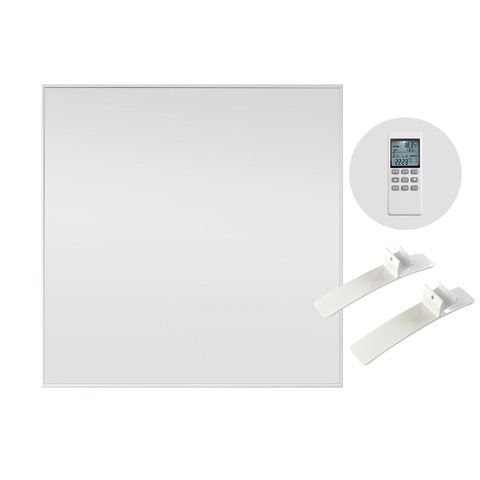 Miniatuur van ETHERMA verplaatsbaar infraroodpaneel 60x60cm met standaard en afstandsbediening - 350W (60068)