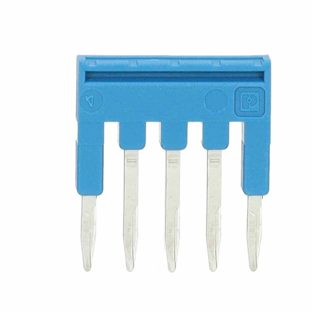 Miniatuur van Phoenix Contact doorverbindingsbrug voor rijgklem 5-polig 5,2 mm - blauw (FBS 5-5 BU)
