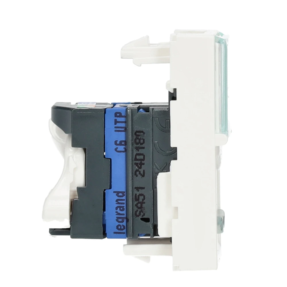 Miniatuur van Legrand Mosaic connector Cat6 UTP RJ45 1 module - wit (076561)