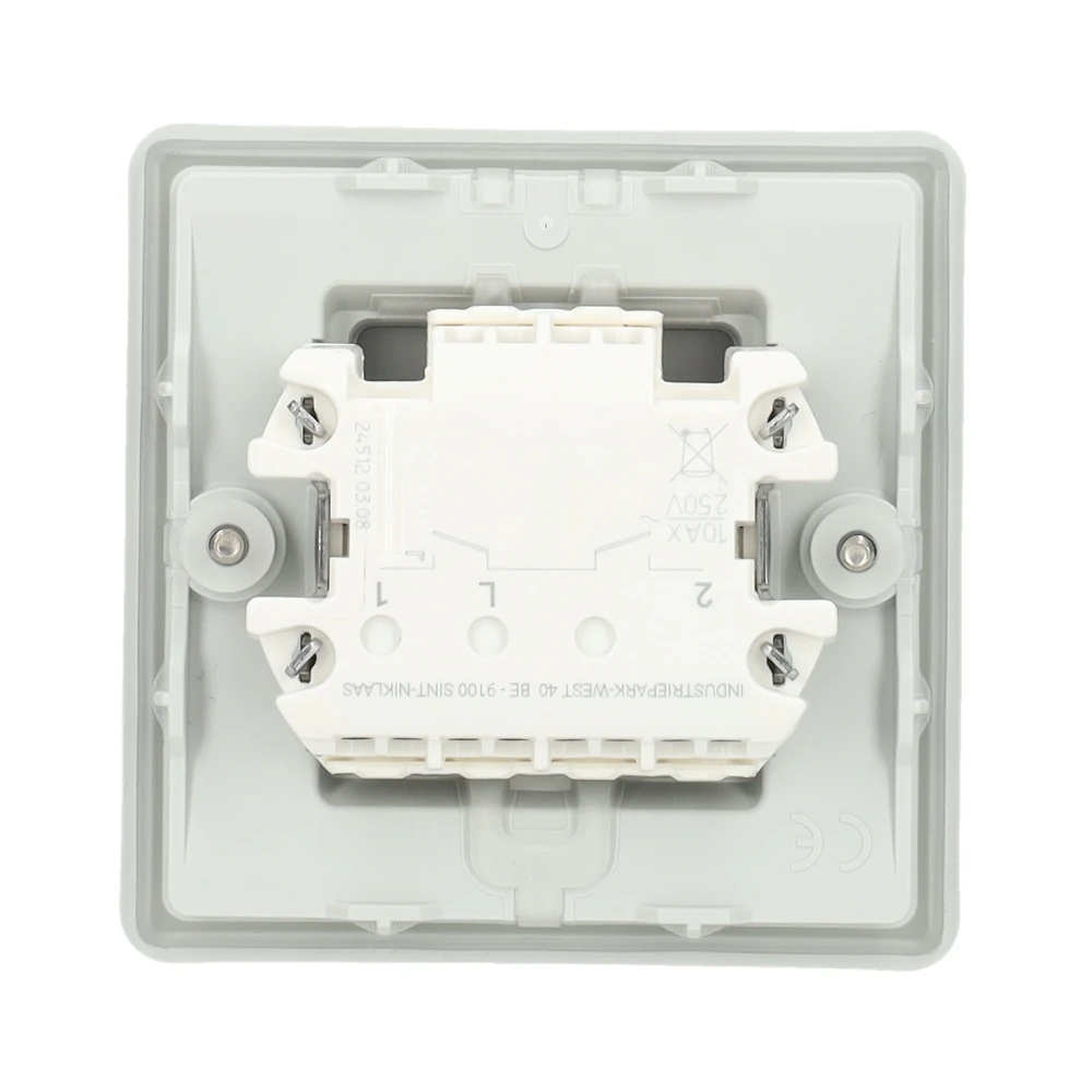 Miniatuur van Niko Hydro waterdicht serieschakelaar - grijs - met insteekklemmen (700-31505)