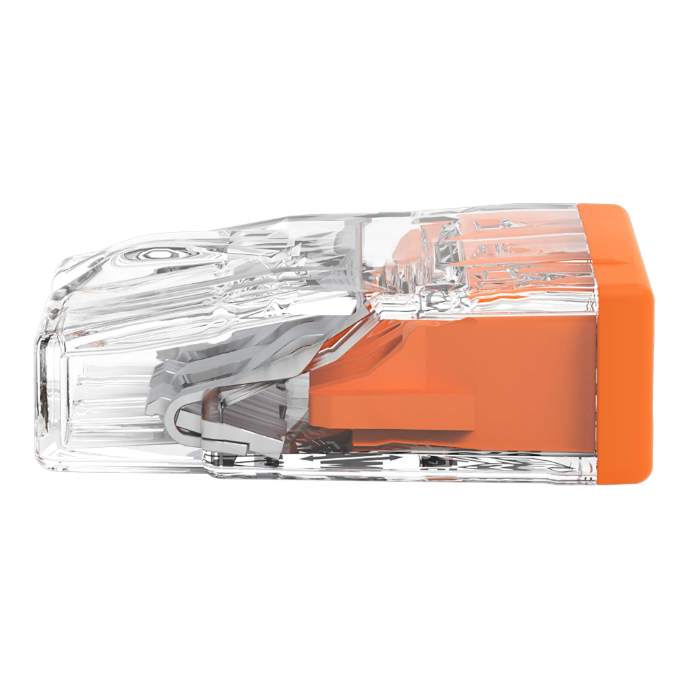 Miniatuur van Wago steekklem 3-voudig 0,5-2,5mm2 oranje per 100 stuks (2273-203)