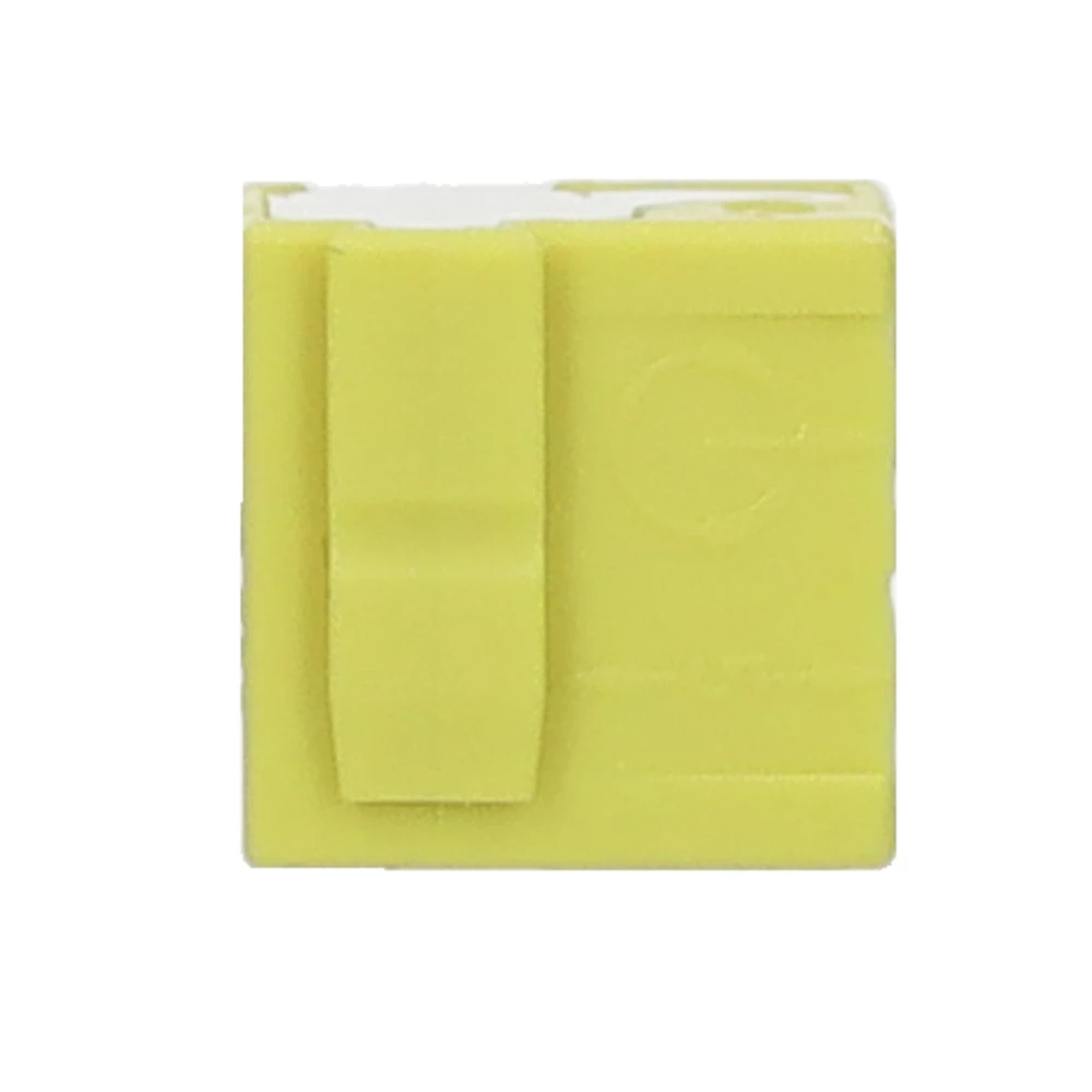 Miniatuur van Wago micro steekklem 4-voudig 0,6-0,8mm2 geel per 100 stuks (243-504)