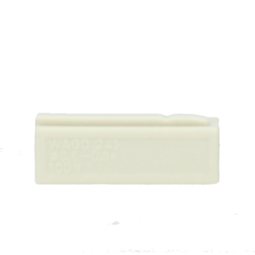 Miniatuur van Wago micro steekklem 8-voudig 0,6-0,8mm2 lichtgrijs per 50 stuks (243-308)