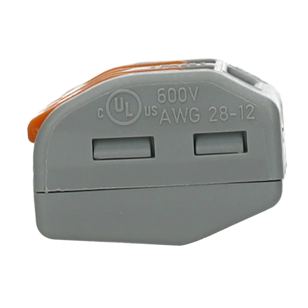 Miniatuur van Wago steekklem 2-voudig 2,5mm2 met hendels per 50 stuks (222-412)