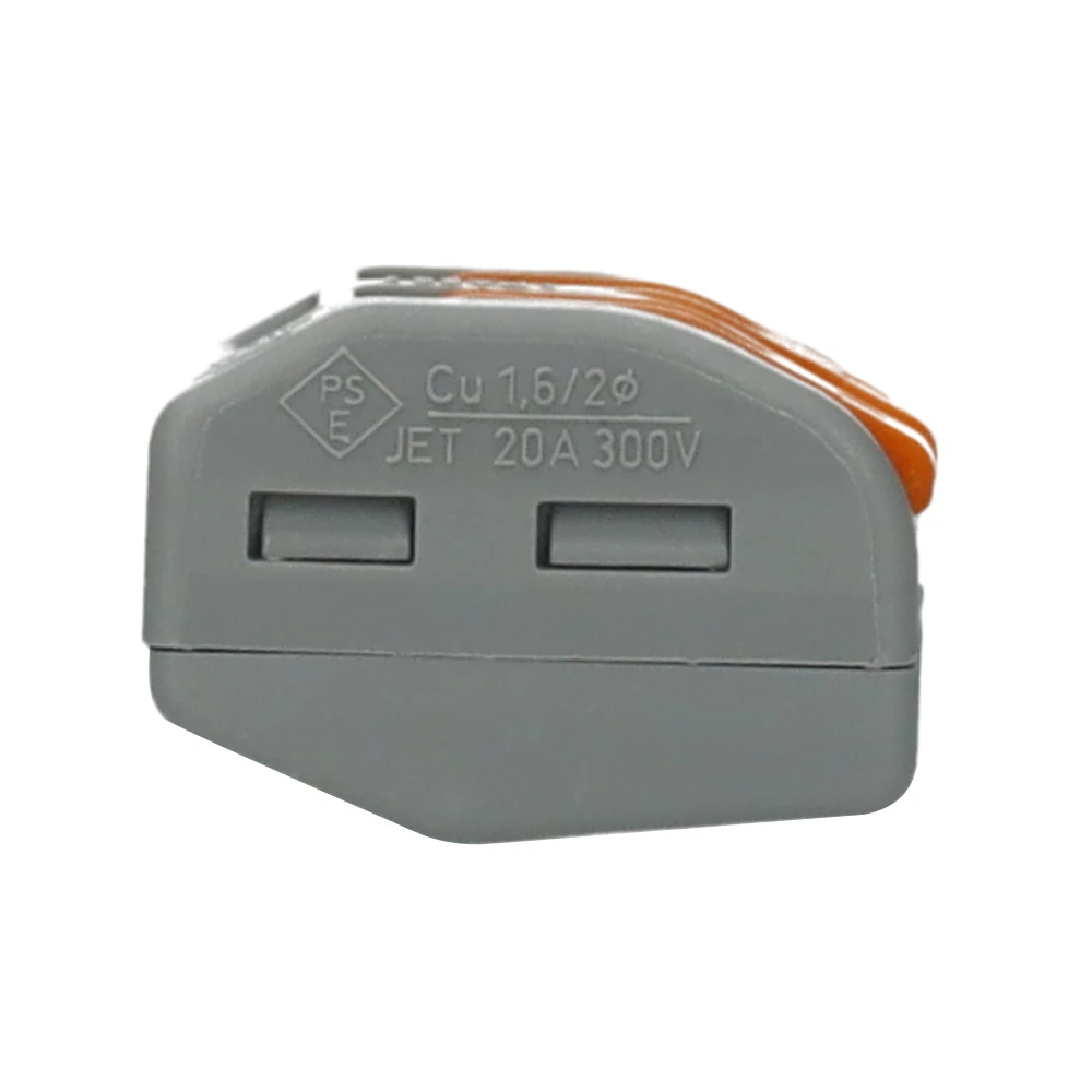 Miniatuur van Wago steekklem 2-voudig 2,5mm2 met hendels per 50 stuks (222-412)