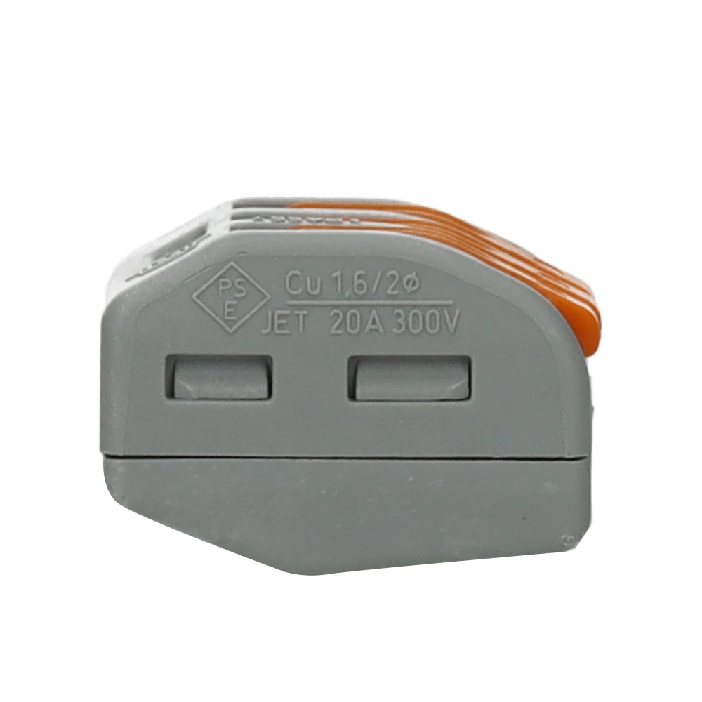 Miniatuur van Wago steekklem 3-voudig 2,5mm2 met hendels per 50 stuks (222-413)