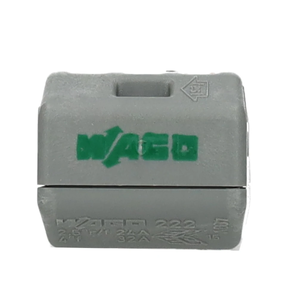 Miniatuur van Wago steekklem 3-voudig 2,5mm2 met hendels per 50 stuks (222-413)