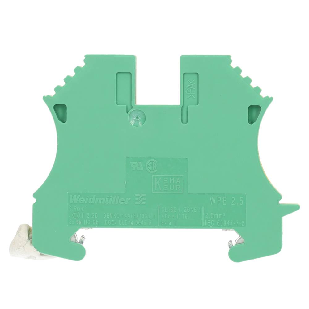 Miniatuur van Weidmüller W-serie aardrijgklem 0,5-2,5 mm groen/geel (1010000000)