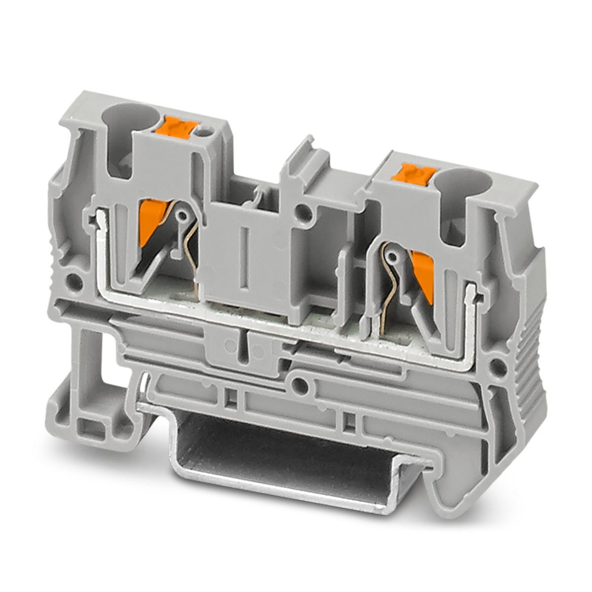 Miniatuur van Phoenix Contact rijgklem met push-in aansluiting 4 mm² - grijs (PT 4)