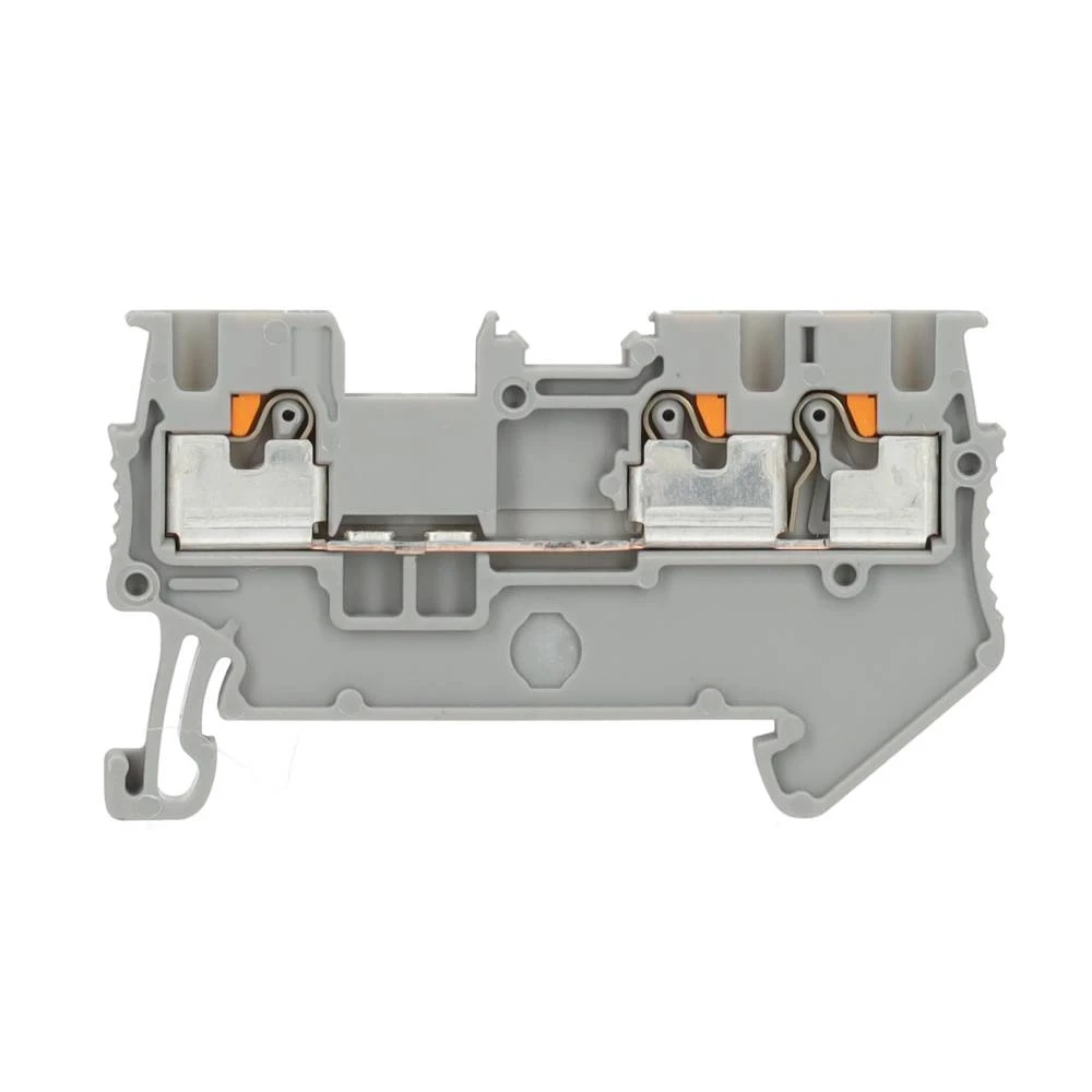 Miniatuur van Phoenix Contact rijgklem met push-in aansluiting 4 mm² - grijs (PT 4)