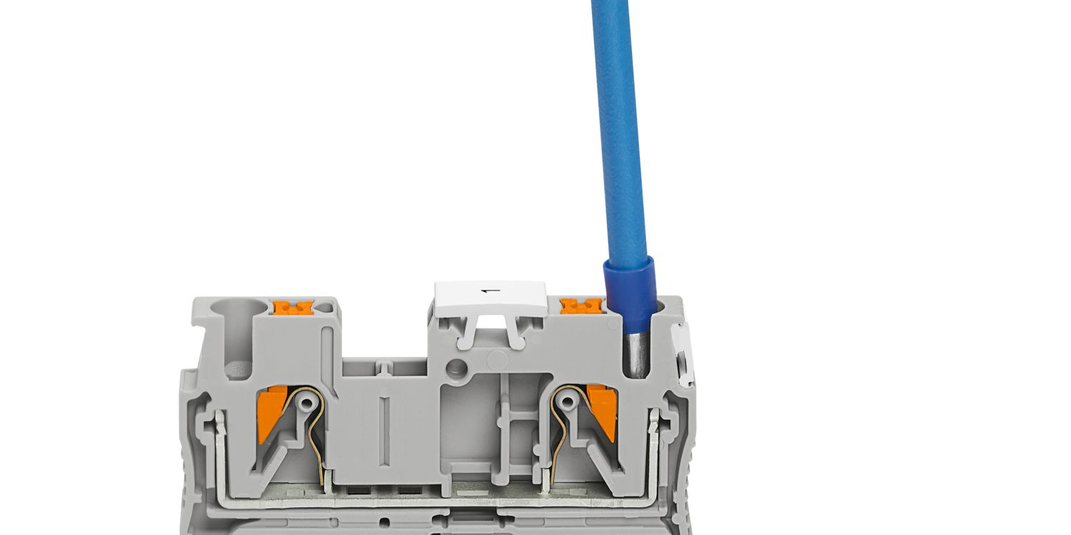 Miniatuur van Phoenix Contact rijgklem met push-in aansluiting 4 mm² - grijs (PT 4)