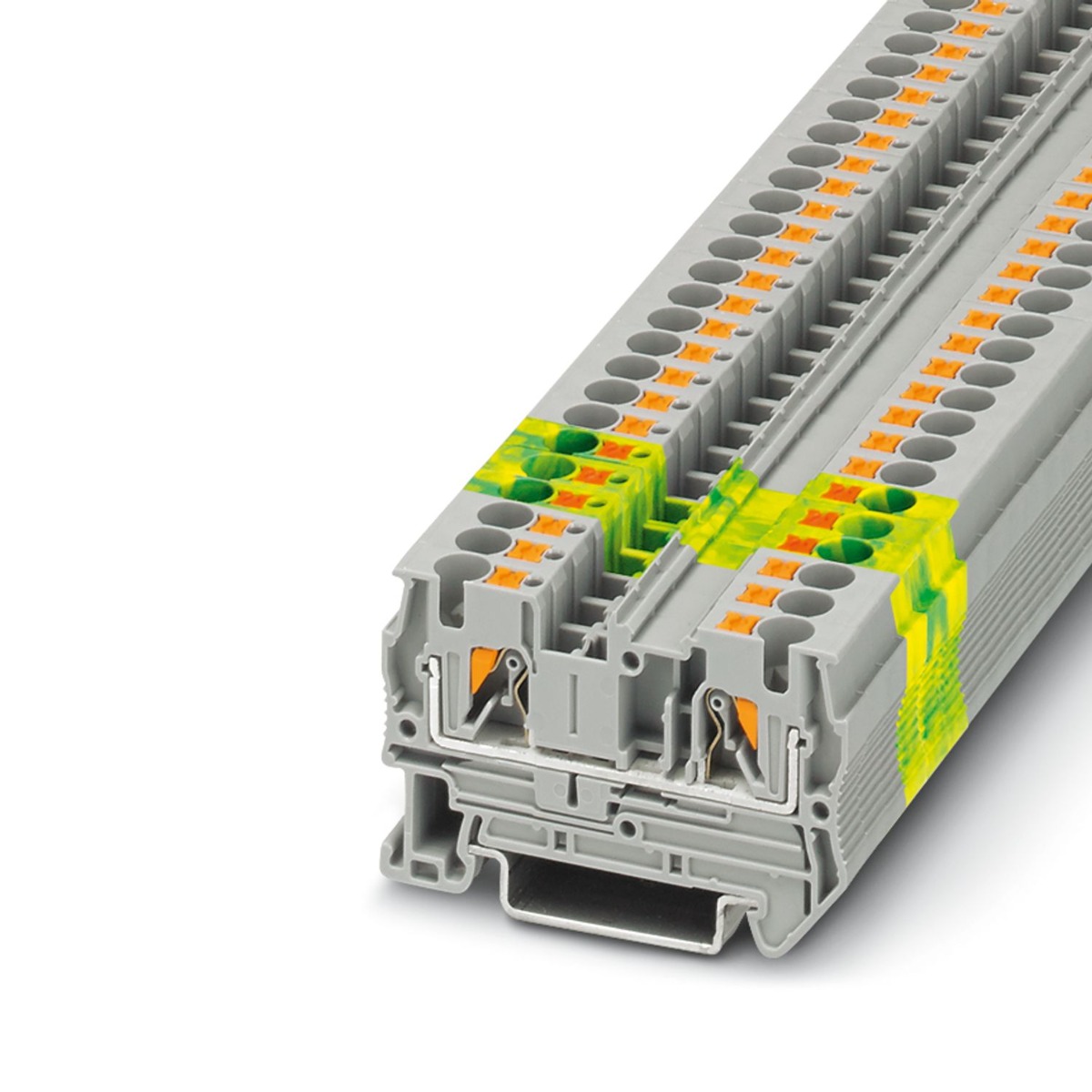 Miniatuur van Phoenix Contact rijgklem met push-in aansluiting 4 mm² - grijs (PT 4)