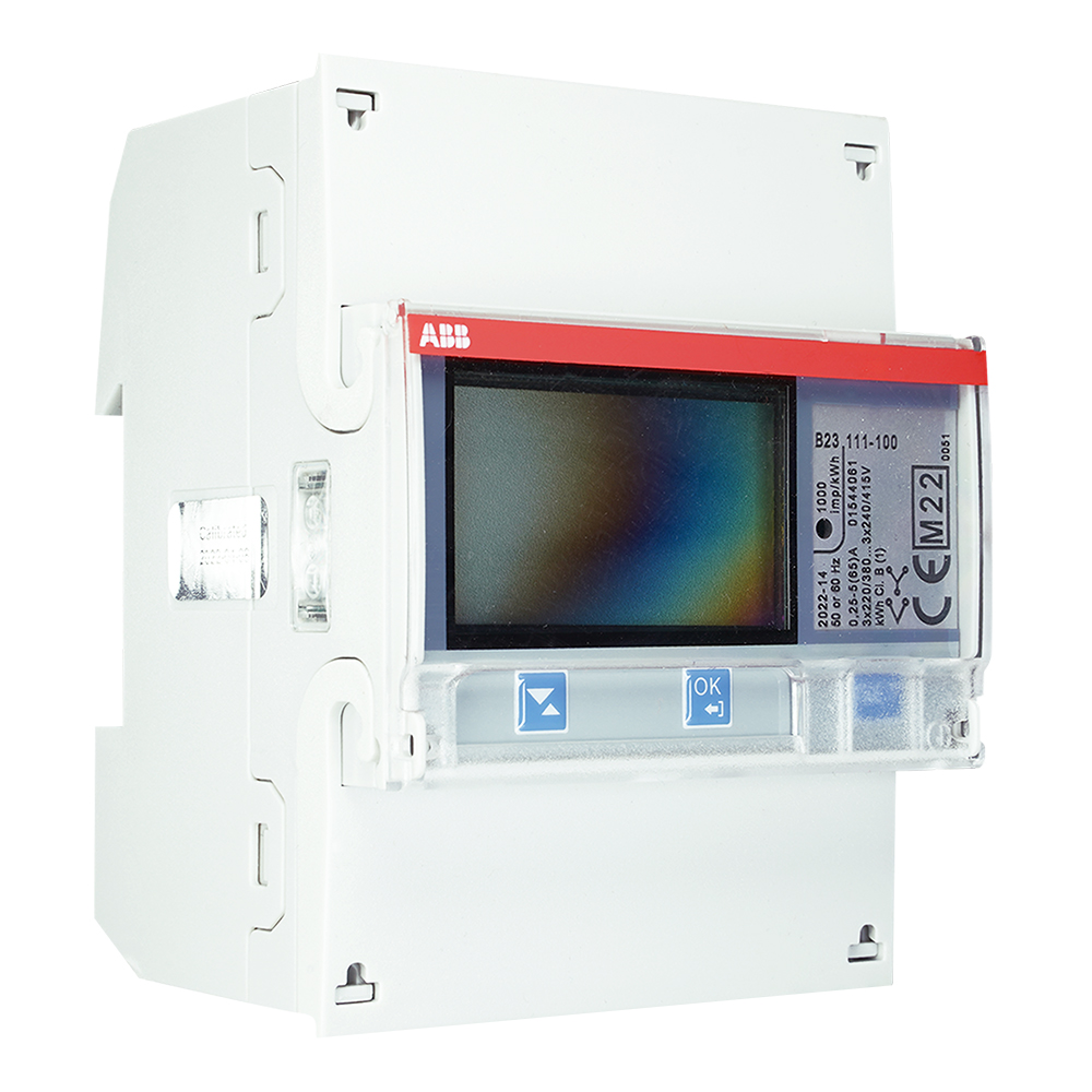 Miniatuur van ABB energieteller 3x 230/400V 65A (B23 111-100)