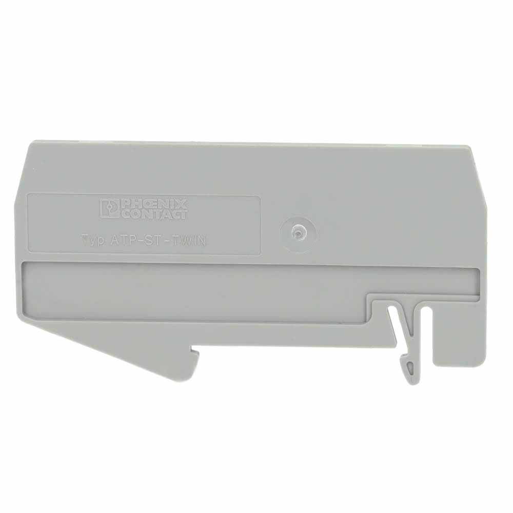Miniatuur van Phoenix Contact rijgklem groepenscheidingsplaat - grijs (ATP-ST-TWIN) per 50 stuks