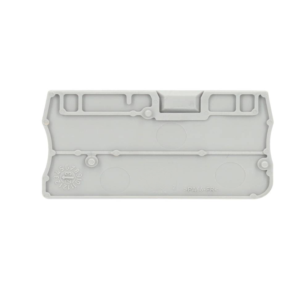 Miniatuur van Phoenix Contact rijgklem afsluitplaat - per 50 stuks grijs (D-PT 4-QUATTRO) per 50 stuks