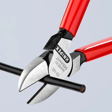Miniatuur van KNIPEX zijkniptang gepolijst kunststof 140mm (7001140)
