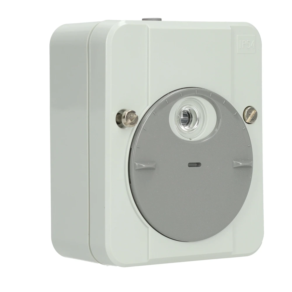 Miniatuur van Merten by Schneider Electric schemerschakelaar met schakelvertraging - grijs (MTN544894)
