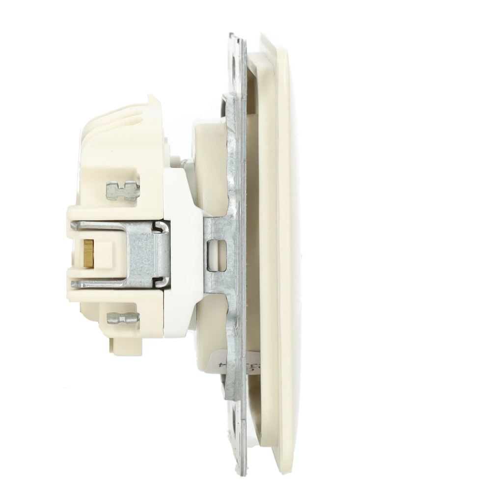 Miniatuur van PEHA stopcontact met penaarde en kinderbeveiliging - wit (B 80.6671 SI W)