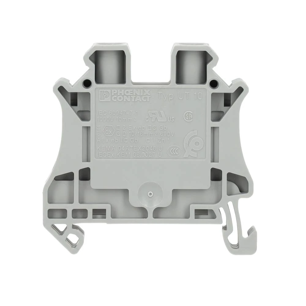 Miniatuur van Phoenix Contact rijgklem met schroefaansluiting 10 mm² - grijs (UT 10)