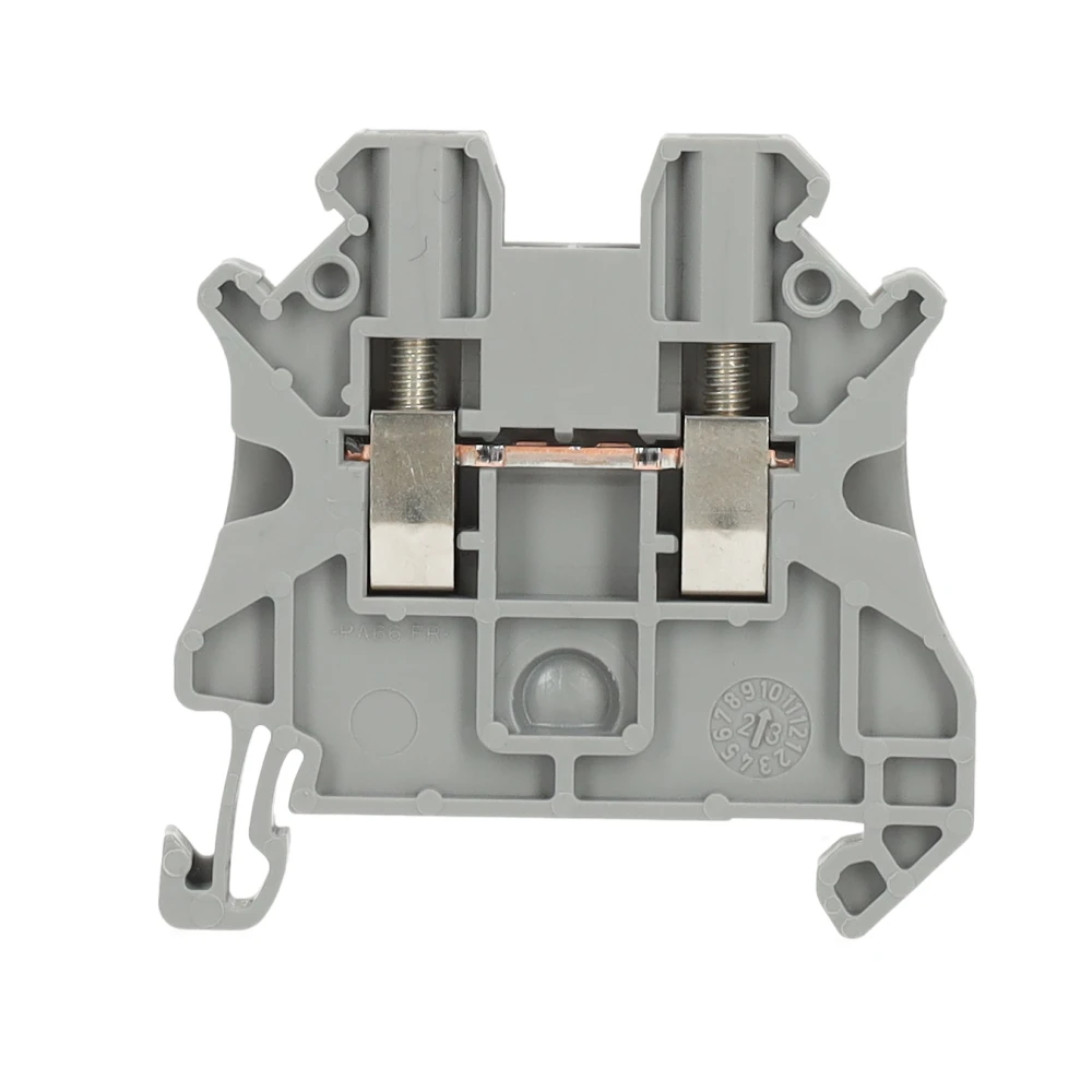 Miniatuur van Phoenix Contact rijgklem met schroefaansluiting 2,5 mm² - grijs (UT 2,5)