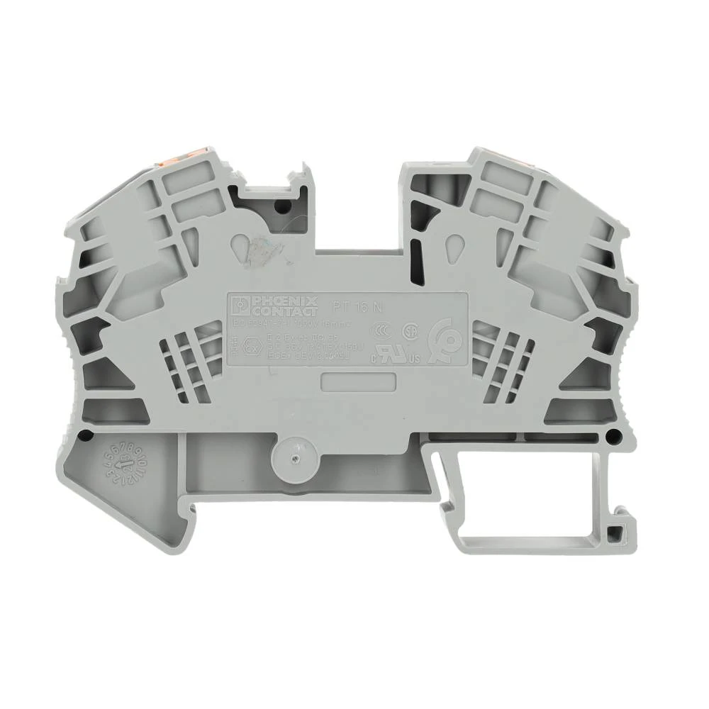 Miniatuur van Phoenix Contact rijgklem met push-in aansluiting 16 mm² - grijs (PT 16 N)