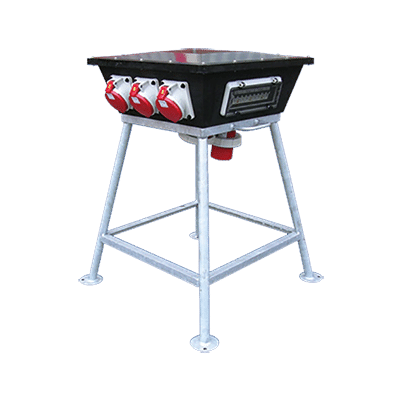 Miniatuur van Mennekes stroomverdeler 10-voudig 63A 400V IP44 (21.M63-0201-1)
