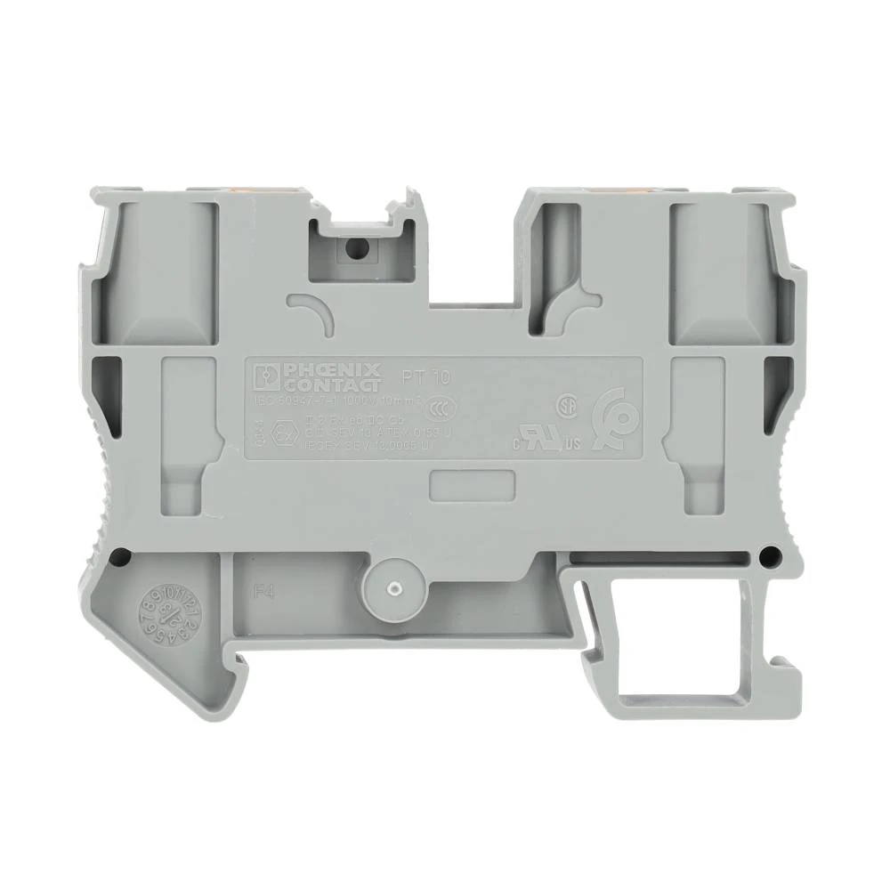 Miniatuur van Phoenix Contact rijgklem met push-in aansluiting 10 mm² - grijs (PT 10)