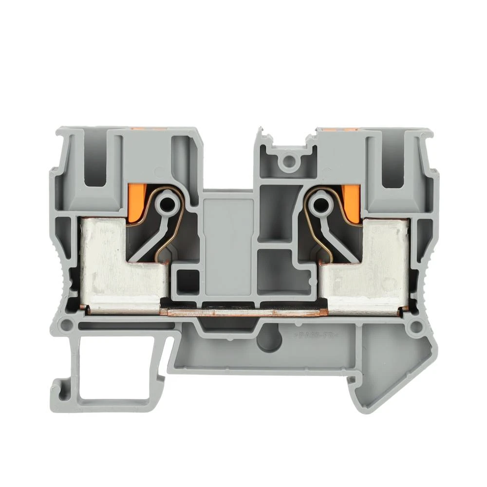Miniatuur van Phoenix Contact rijgklem met push-in aansluiting 6 mm² - grijs (PT 6)