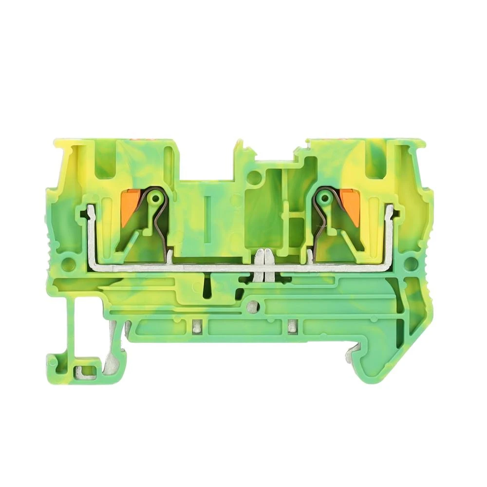 Miniatuur van Phoenix Contact rijgklem met push-in aansluiting 6 mm² - groen/geel (PT 6-PE)