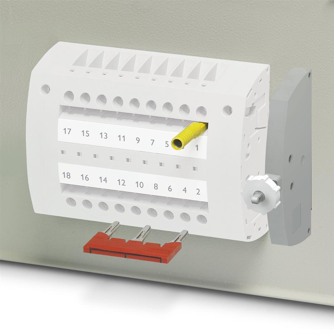 Miniatuur van Phoenix Contact doorverbindingsbrug voor rijgklem 2-polig 12 mm - rood (FBS 2-12) per 10 stuks
