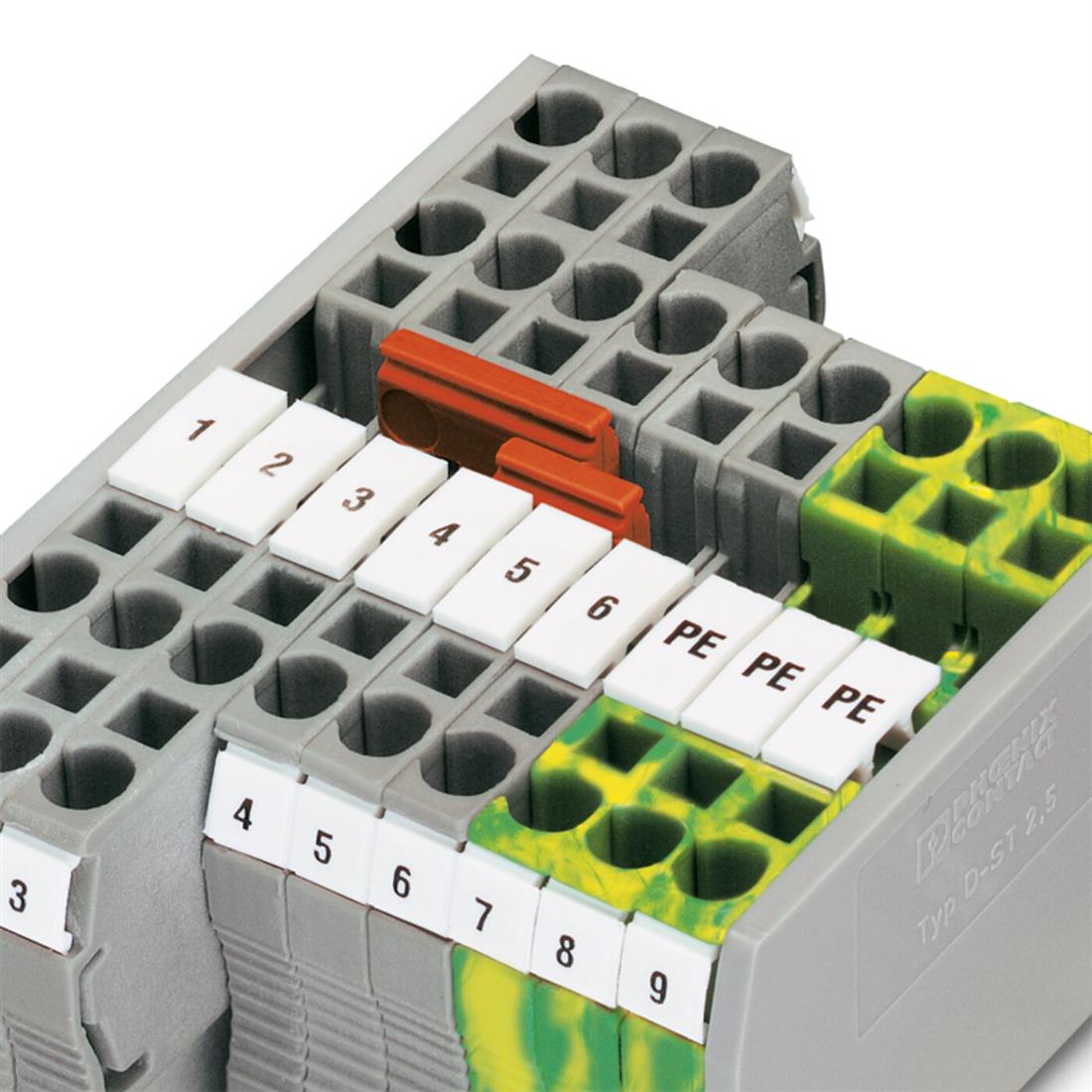 Miniatuur van Phoenix Contact doorverbindingsbrug voor rijgklem 2-polig 12 mm - rood (FBS 2-12) per 10 stuks
