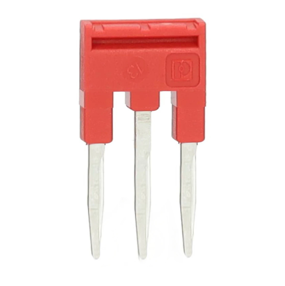 Miniatuur van Phoenix Contact doorverbindingsbrug voor rijgklem 3-polig 82 mm - rood per 25 stuks (FBS 3-8)