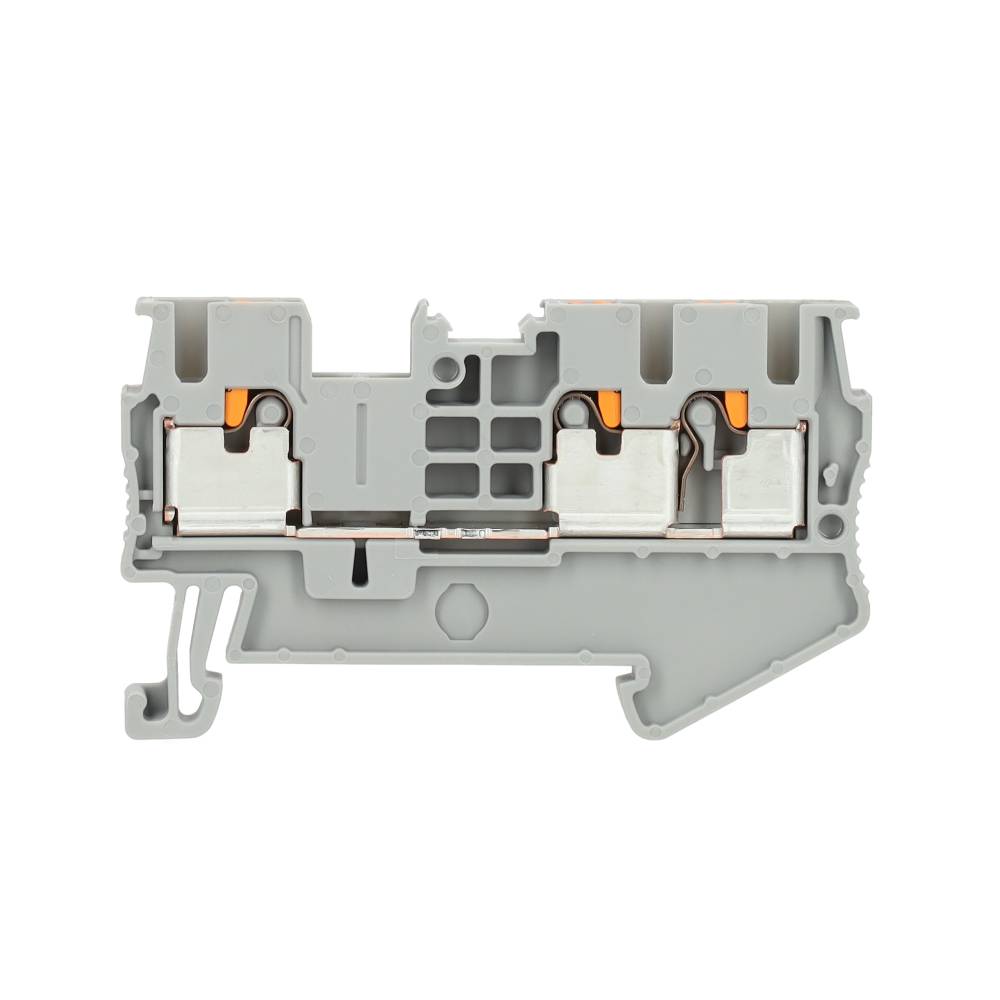 Miniatuur van Phoenix Contact twin rijgklem met push-in aansluiting 2,5 mm² - grijs (PT 2,5-TWIN)