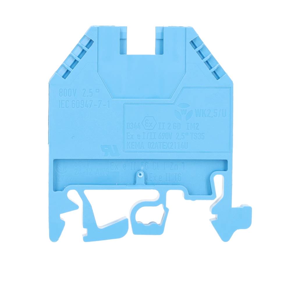 Miniatuur van Hager rijgklem 2,5mm2 24A 800V - blauw (KXA02NH)