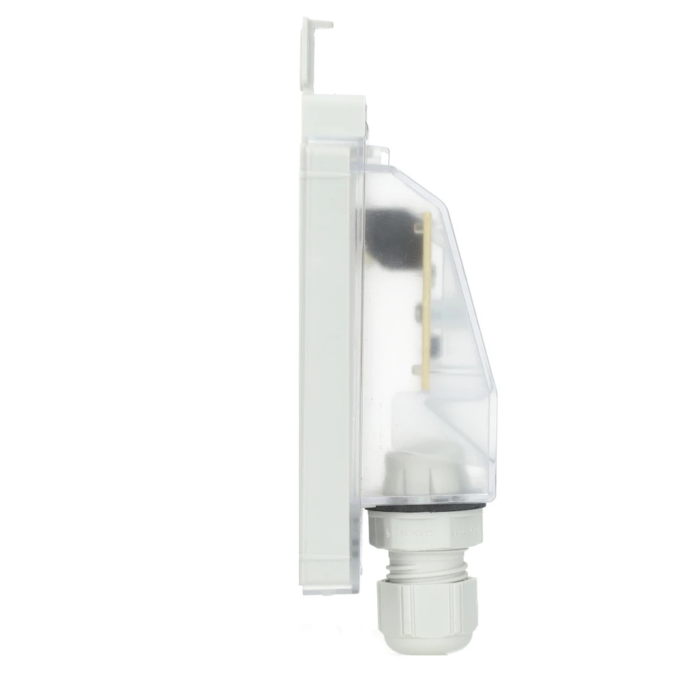 Miniatuur van Hager Berker lichtsensor opbouw voor schemerschakelaar en digitale tijdklok (EEN003)