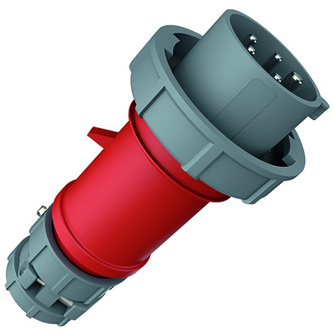 Miniatuur van Mennekes CEE contactstop schroefklem 5-polig 400V 6H 16A IP67 PowerTOP (3821)