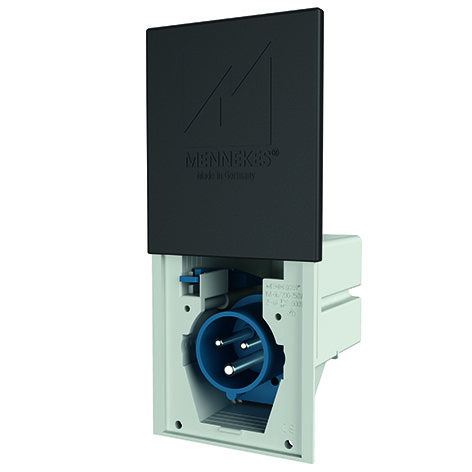 Miniatuur van Mennekes CEE toestelcontactdoos 3-polig 230V 6H 16A IP44 (8008)