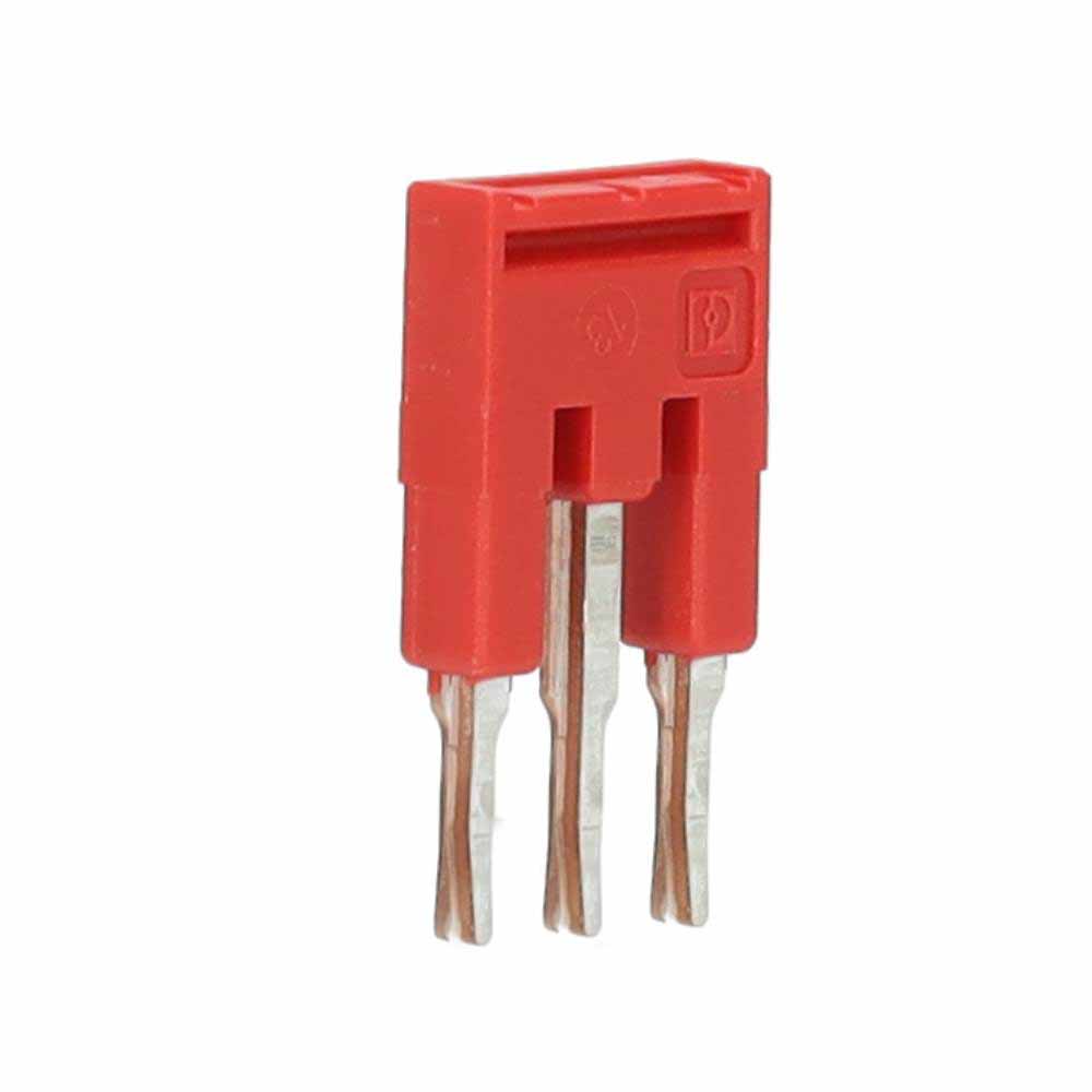 Miniatuur van Phoenix Contact doorverbindingsbrug voor rijgklem 3-polig 5,2 mm - rood (FBS 3-5)