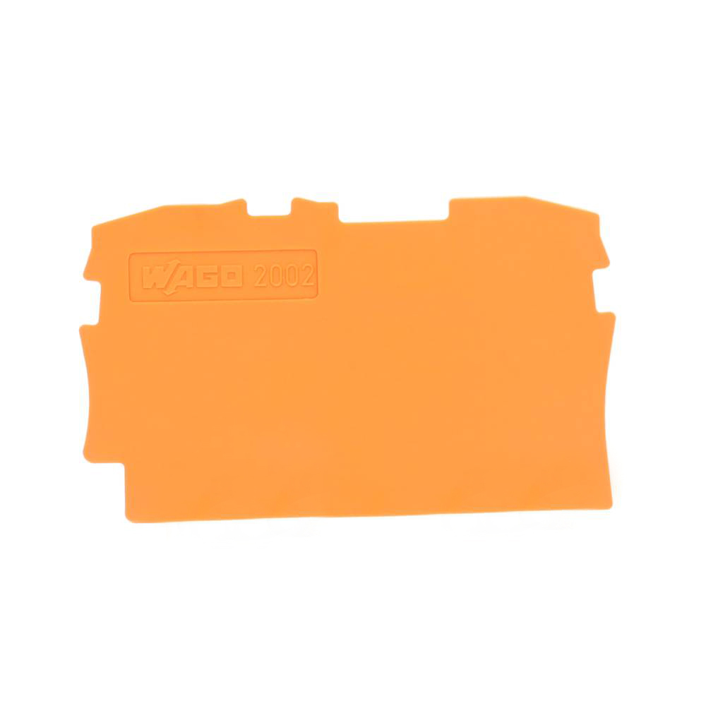 Miniatuur van Wago afsluit- en tussenplaat oranje (2002-1292)