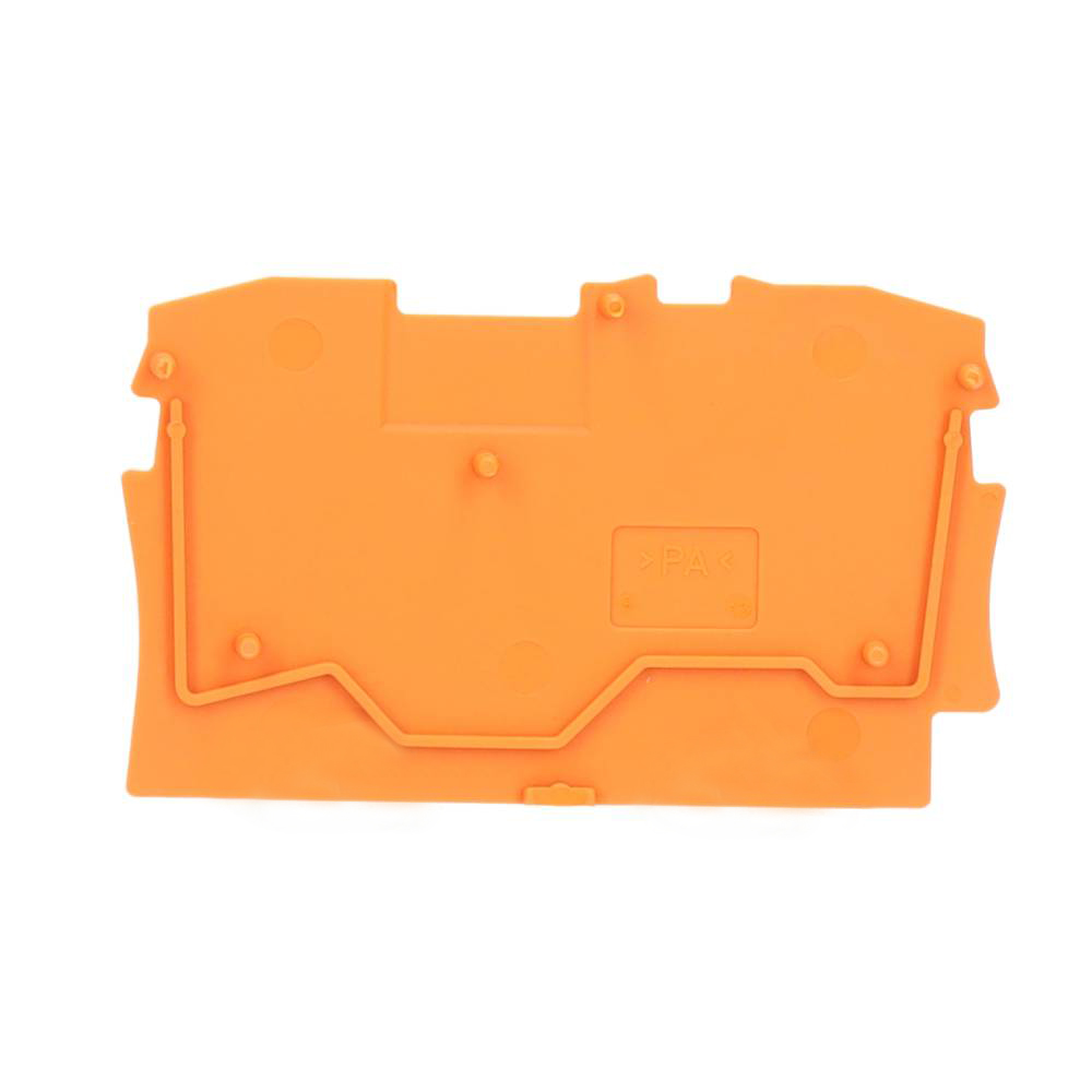 Miniatuur van Wago afsluit- en tussenplaat oranje (2002-1292)
