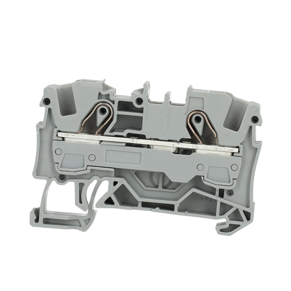 Miniatuur van Wago rijgklem 2-draads 6 mm grijs (2006-1201)