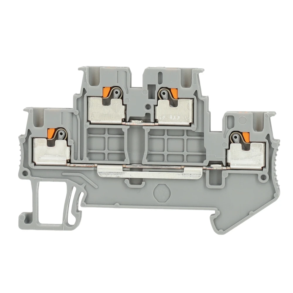 Miniatuur van Phoenix Contact twee-etage rijgklem met push-in aansluiting 1,5 mm² - grijs (PTTB 1,5/S)