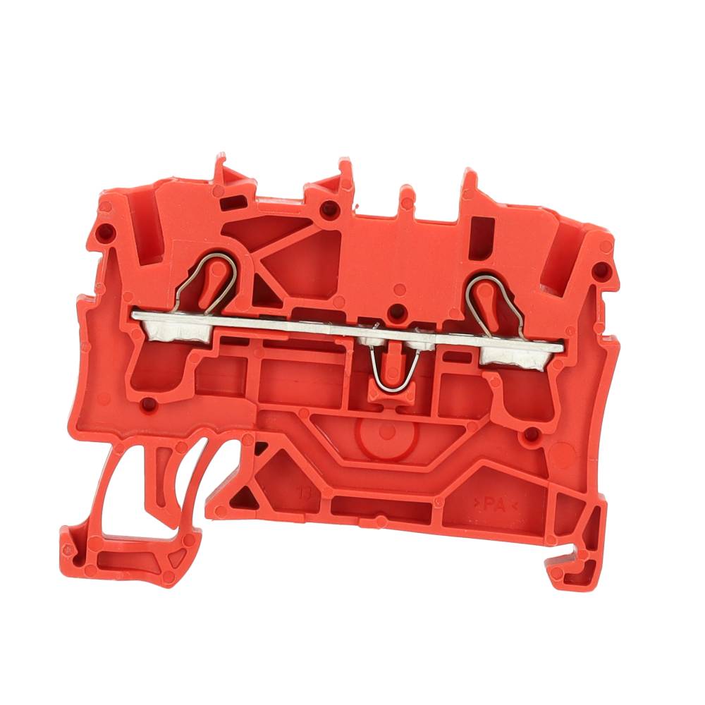 Miniatuur van Wago rijgklem 2-draads 2,5mm2 rood per 100 stuks (2002-1203)