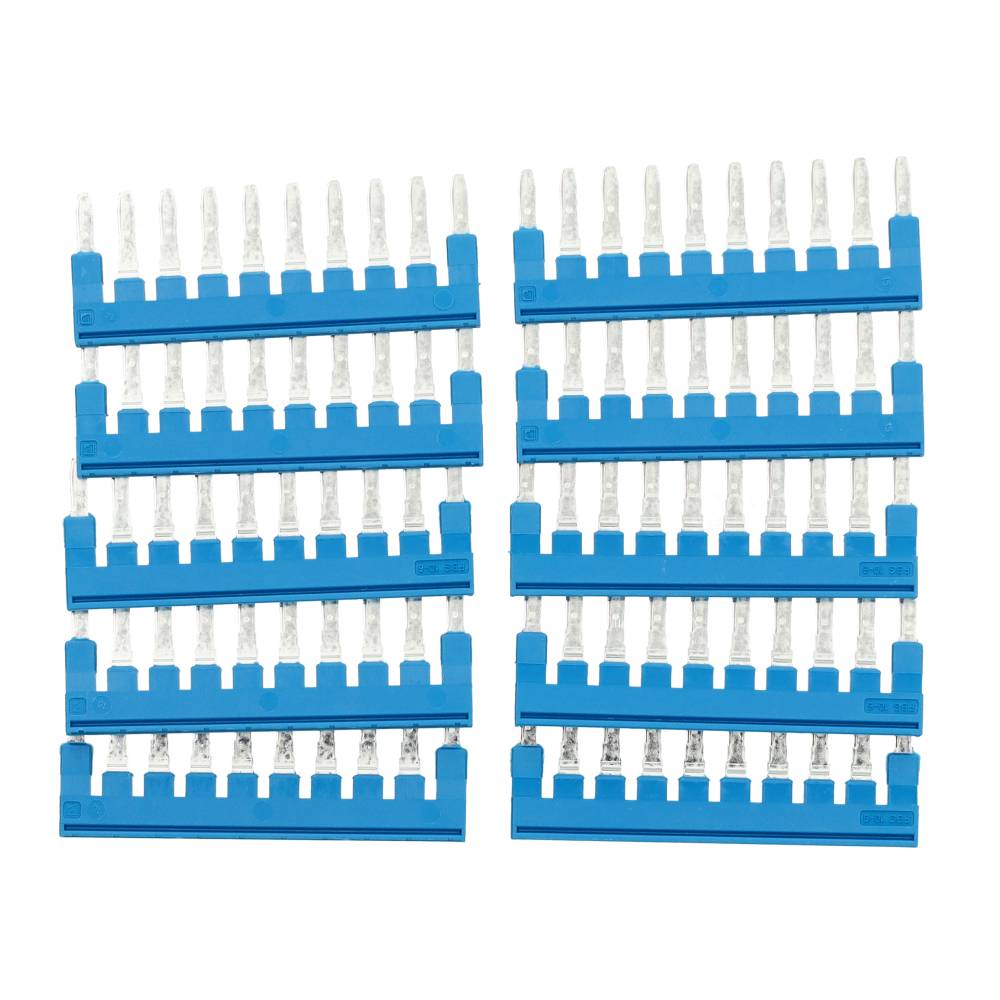 Miniatuur van Phoenix Contact doorverbindingsbrug voor rijgklem 6-polig 6,2 mm - blauw  per 10 stuks(FBS 10-6 BU)