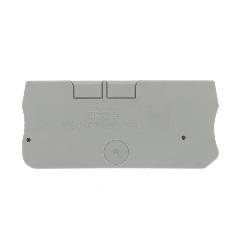 Miniatuur van Phoenix Contact rijgklem afsluitplaat - grijs 50 stuks(D-PT 1.5/S-TWIN)