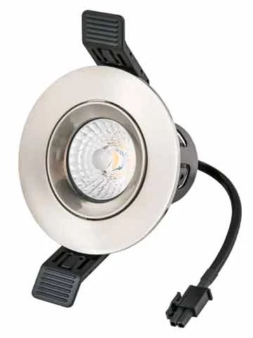 Miniatuur van INTERLight frame MR16 90mm rond IP20 geborsteld chroom (IL-F90RM)