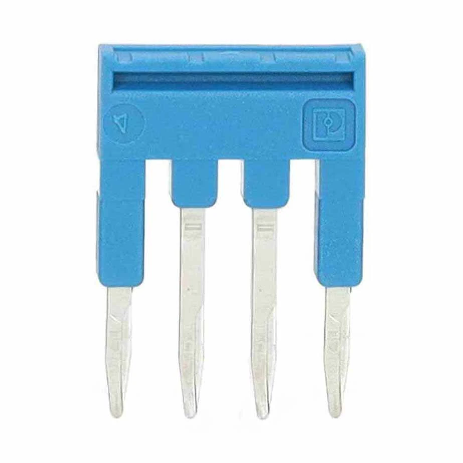 Miniatuur van Phoenix Contact doorverbindingsbrug voor rijgklem 4-polig 6,2 mm - blauw per 50stuks(FBS 4-6 BU)