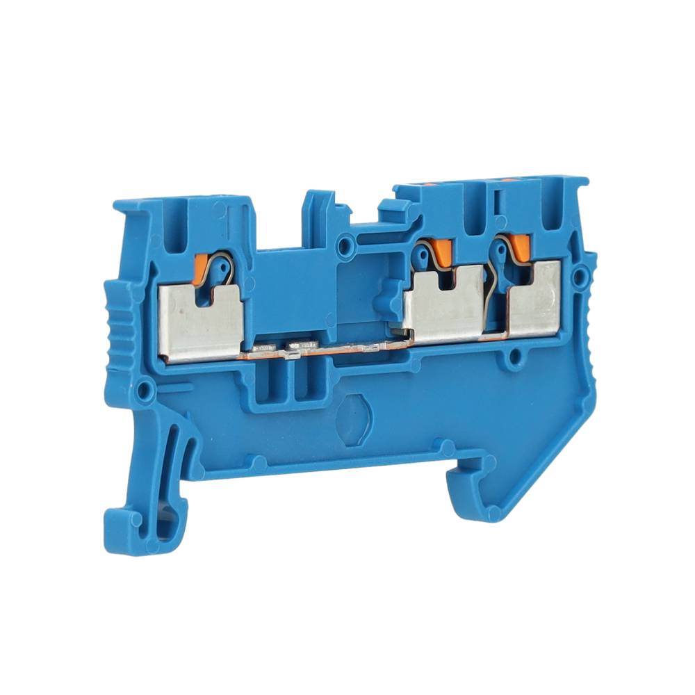 Miniatuur van Phoenix Contact twin rijgklem met push-in aansluiting 1,5 mm² - blauw (PT 1,5/S-TWIN BU)