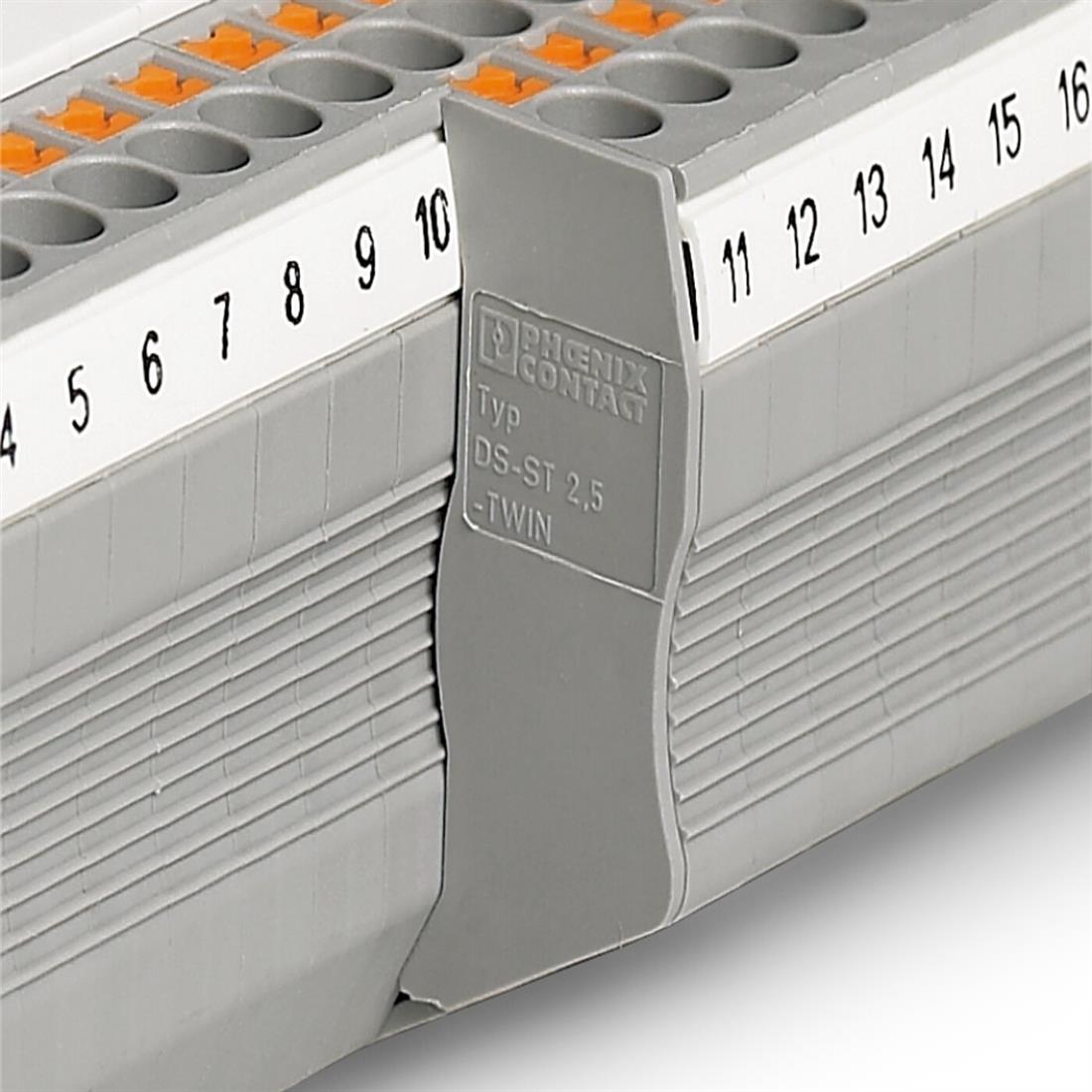 Miniatuur van Phoenix Contact twin rijgklem met push-in aansluiting 10 mm² - blauw (PT 10-TWIN BU)