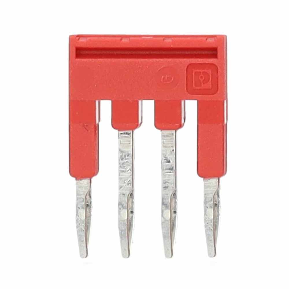 Miniatuur van Phoenix Contact doorverbindingsbrug voor rijgklem 4-polig 3,5 mm - rood (FBS 4-3,5)